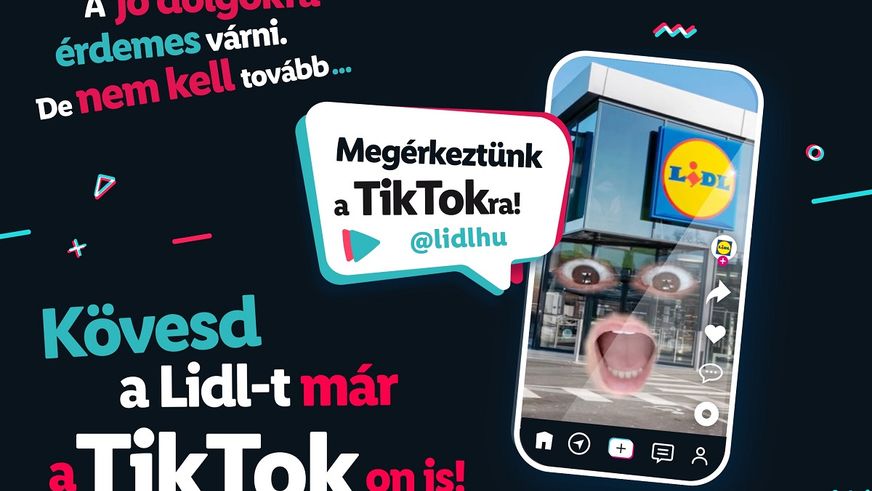 Lidl Tiktok oldal