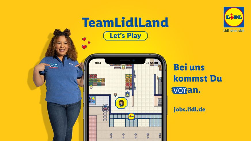 Spielerisch Filialberufe mit „TeamLidlLand“ kennenlernen | Foto: Lidl