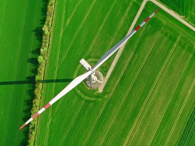 Windrad Klima schützen