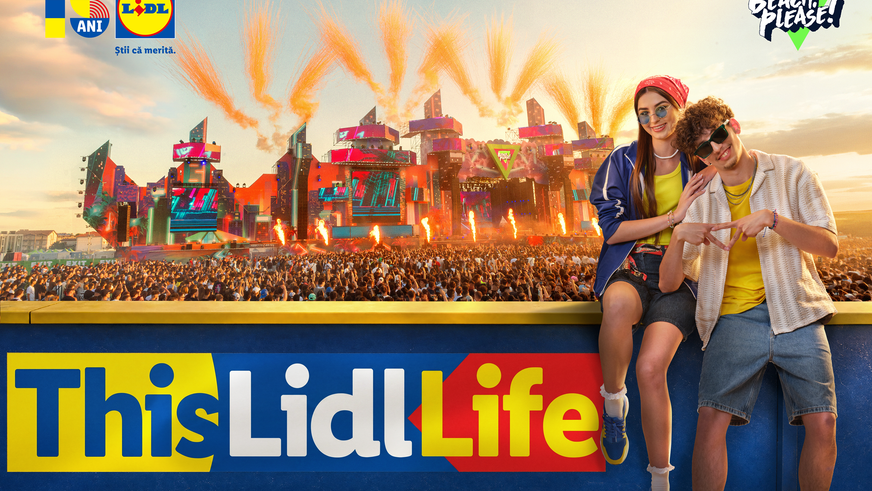 This Lidl Life revine la Beach, Please! cu cel mai mare magazin Lidl de festival de până acum, aducând prețurile accesibile din magazine direct în inima distracției