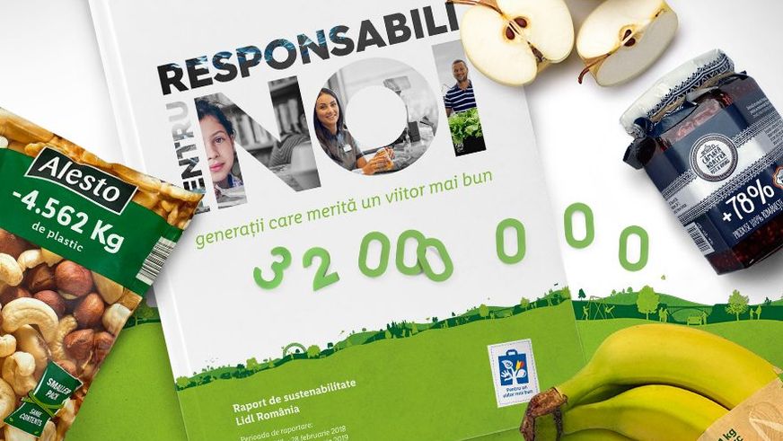 Lidl continuă demersul de transparență în dezvoltarea durabilă a companiei și publică cel de-al doilea raport de sustenabilitate, pentru anii 2017 și 2018